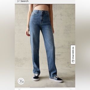 PacSun Eco Medium Blue Stretch '90s Boyfriend Jeans